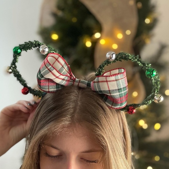Disney Christmas Tree Ear Headband - Picture 2 of 2